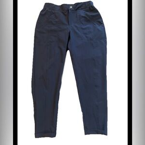 MPG Womens Athletic Crop Snap Closure Pants Size S